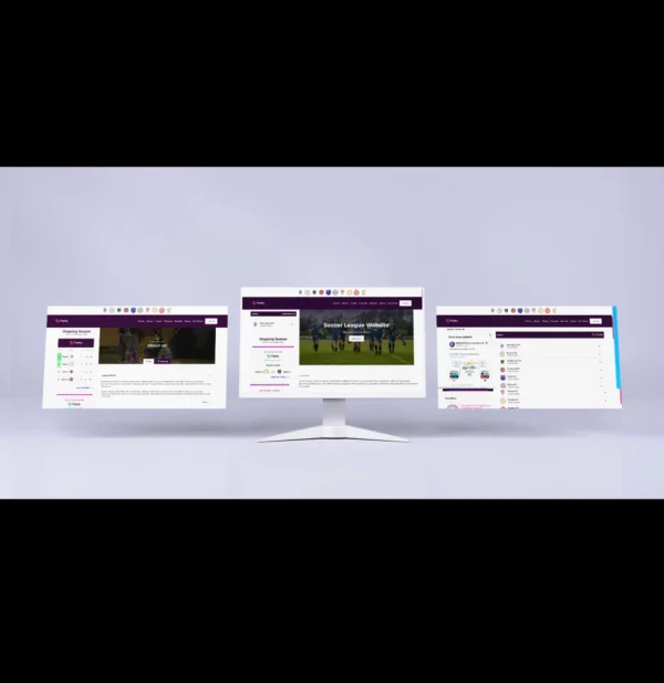 Soccer League Website Template – Build Your Dream Soccer Site with Ease