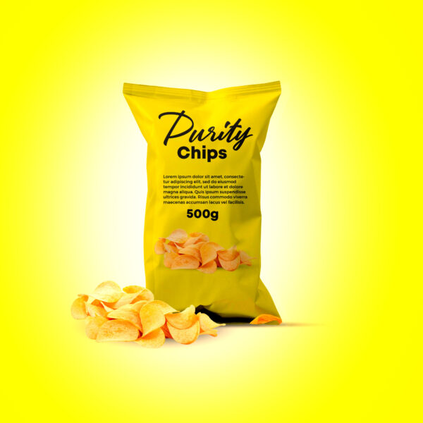 Chips Packaging Mockup