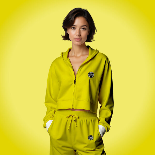 Yellow Premium Tracksuit Mockup